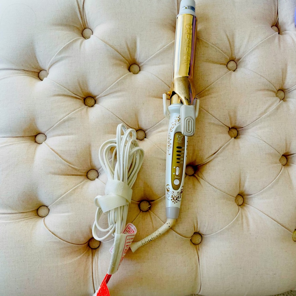 Create ion curling iron